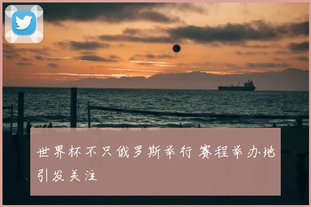 世界杯不只俄罗斯举行 赛程举办地引发关注